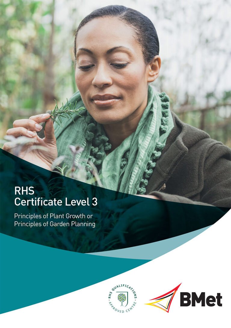 RHS Certificate Level 3 flyer front