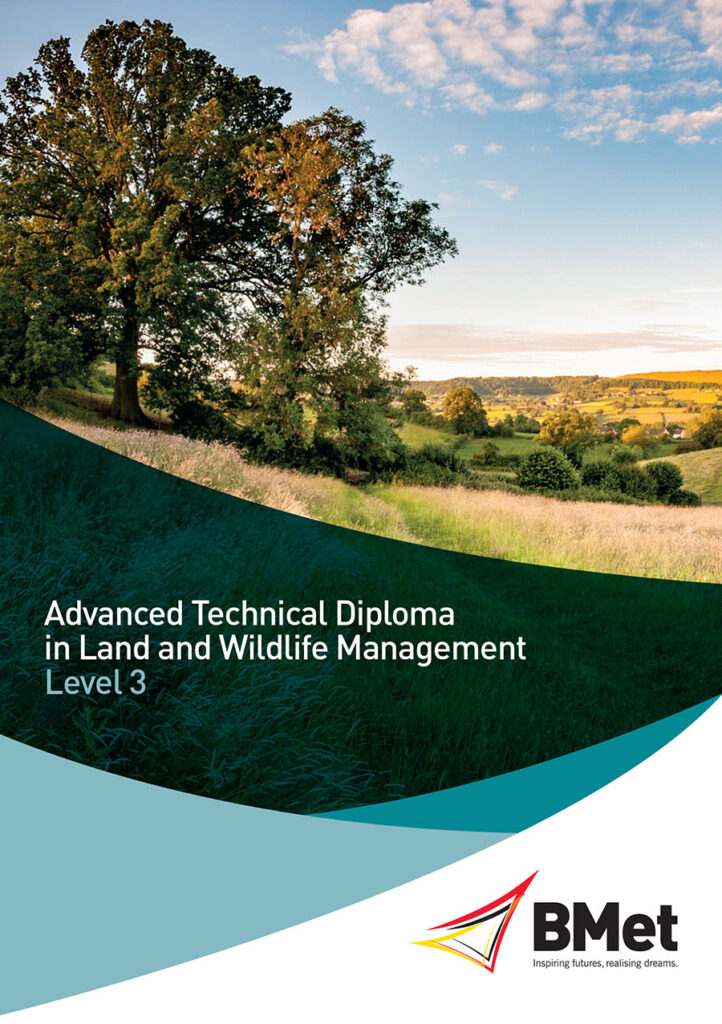 Advanced Technical Diploma in Land Management Flyer Front (not RHS accredited)